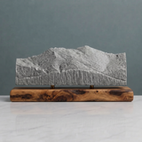 Grandfather Mountain Sculpture (View from Blue Ridge Parkway, North Carolina)