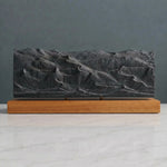 Great Sand Dunes Sculpture (View from High Dune, Colorado) Sculpted Peaks