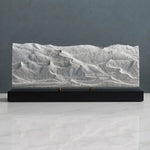 Great Sand Dunes Sculpture (View from High Dune, Colorado) Sculpted Peaks