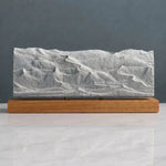 Great Sand Dunes Sculpture (View from High Dune, Colorado) Sculpted Peaks