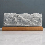Great Sand Dunes Sculpture (View from High Dune, Colorado) Sculpted Peaks