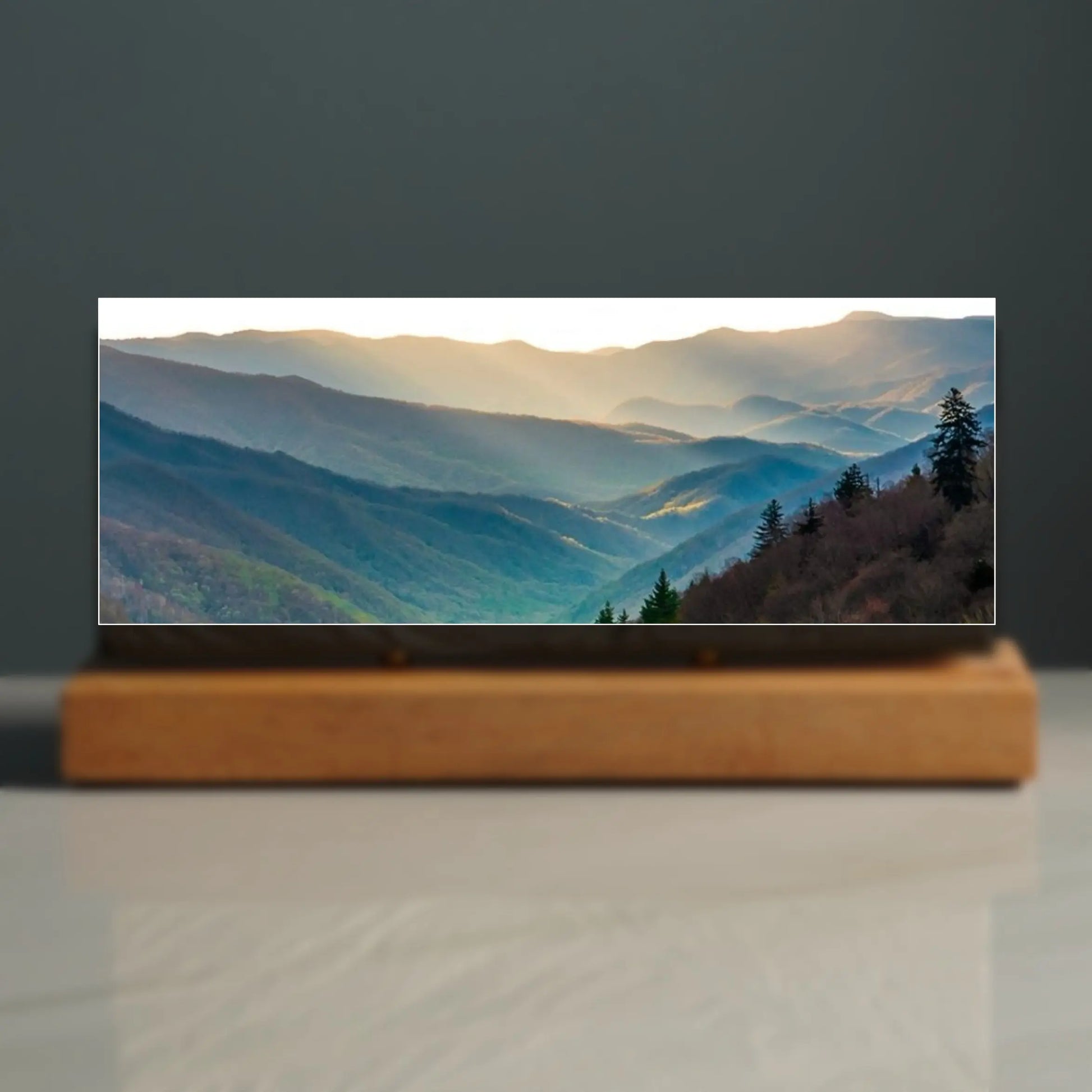 Great Smoky Mountains Sculpture | Oconaluftee Overlook | North Carolina | Sculpted Peaks