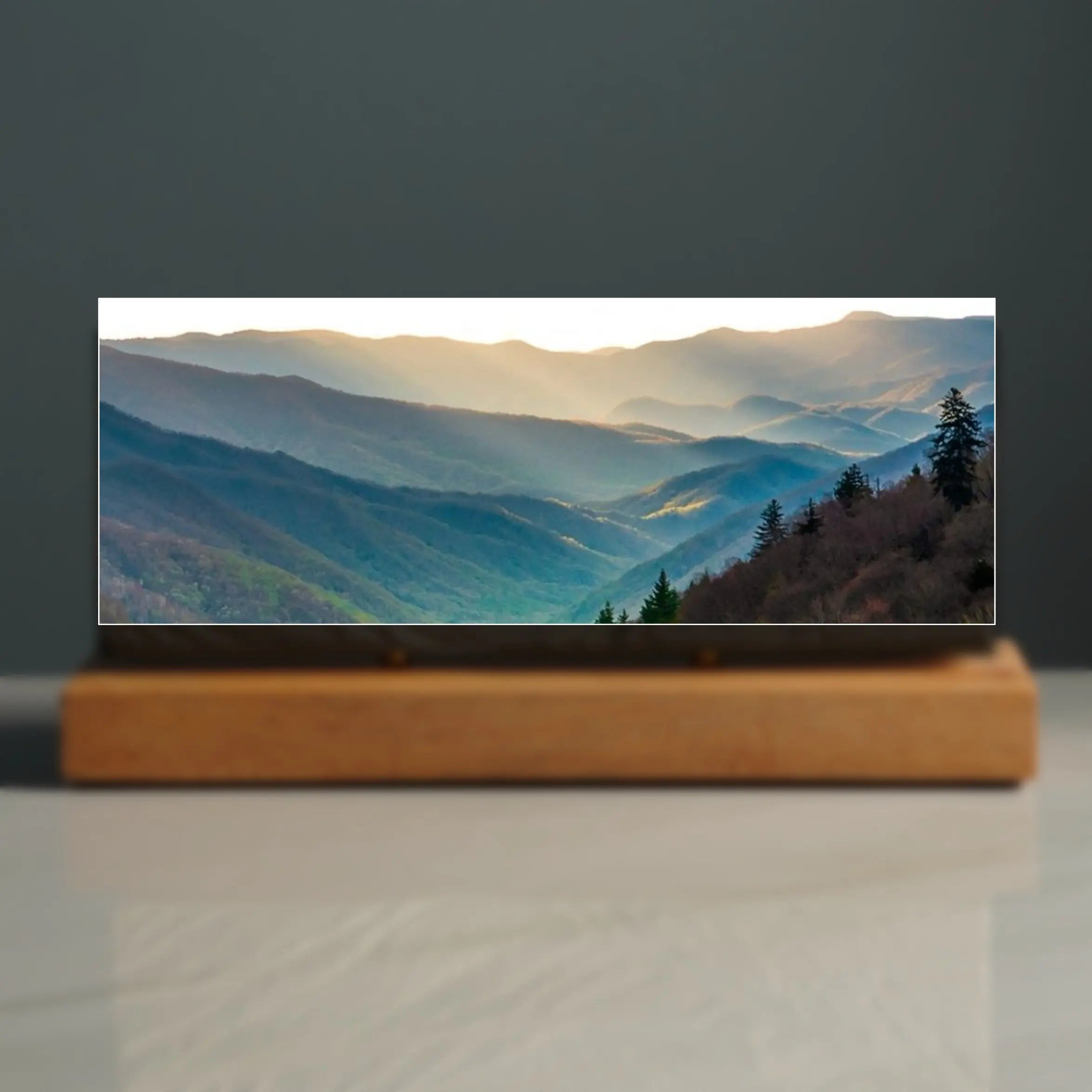 Great Smoky Mountains Sculpture | Oconaluftee Overlook | North Carolina | Sculpted Peaks