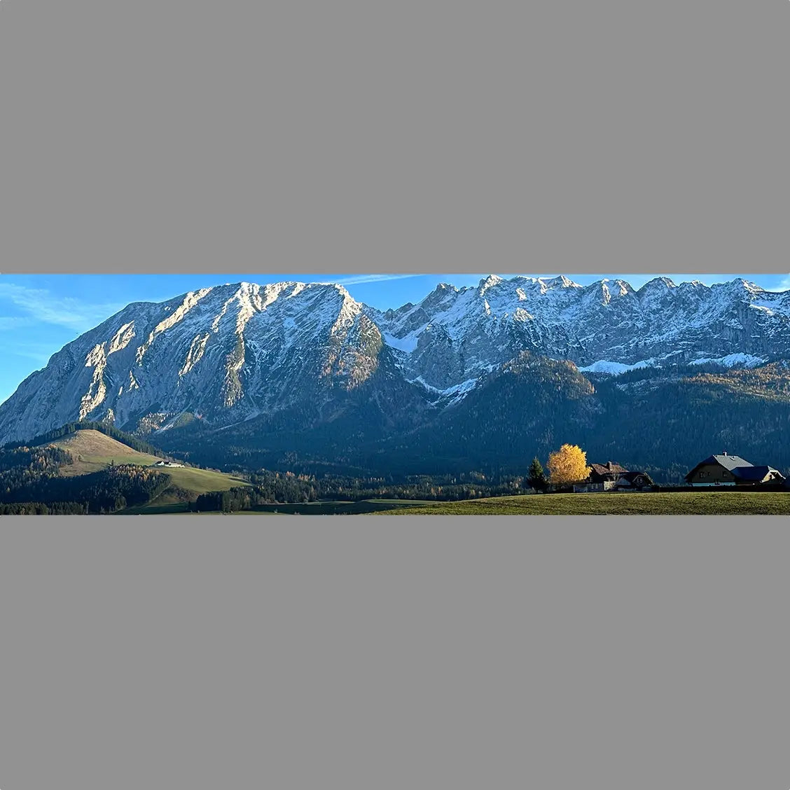 Grimming (Northwest View, Austria - Sample Sculpture) - SMPL 393 Sculpted Peaks