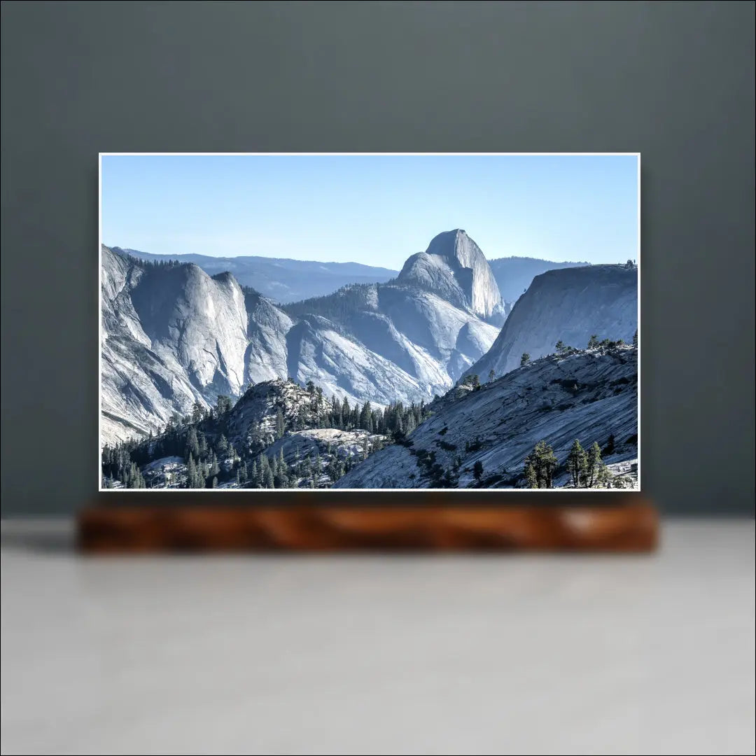 Half Dome and Clouds Rest Sculpture (Olmsted Point, Yosemite National Park) Sculpted Peaks