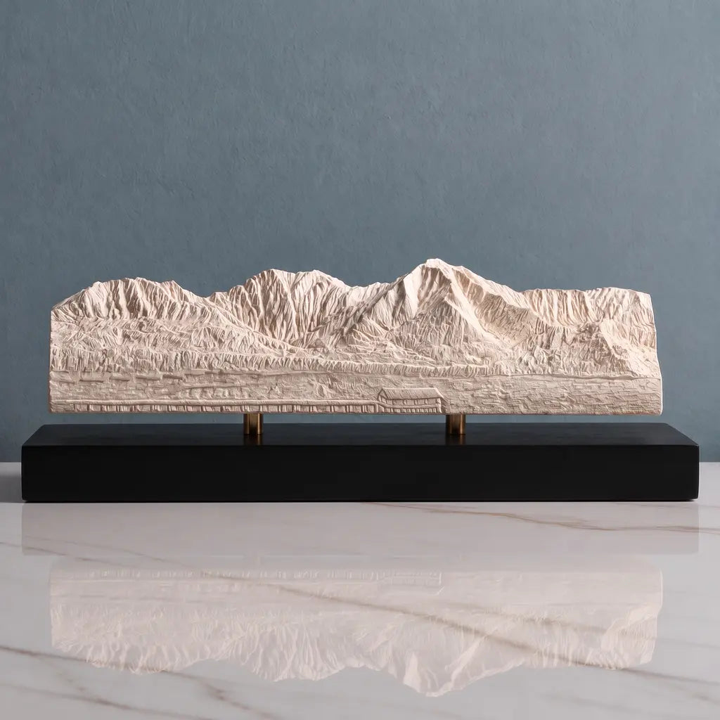 Hanalei Bay Sculpture Sculpted Peaks