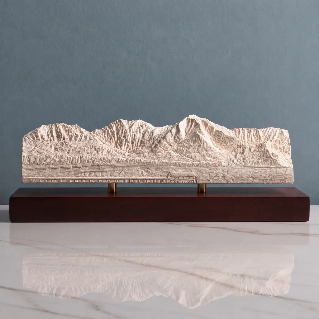 Hanalei Bay Sculpture Sculpted Peaks