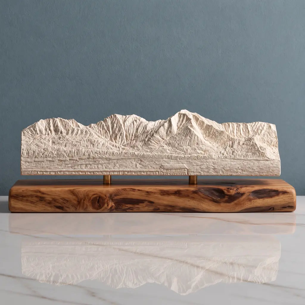 Hanalei Bay Sculpture Sculpted Peaks