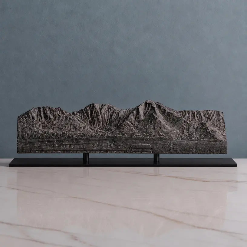 Hanalei Bay Sculpture Sculpted Peaks