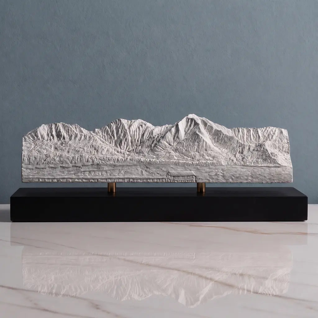 Hanalei Bay Sculpture Sculpted Peaks