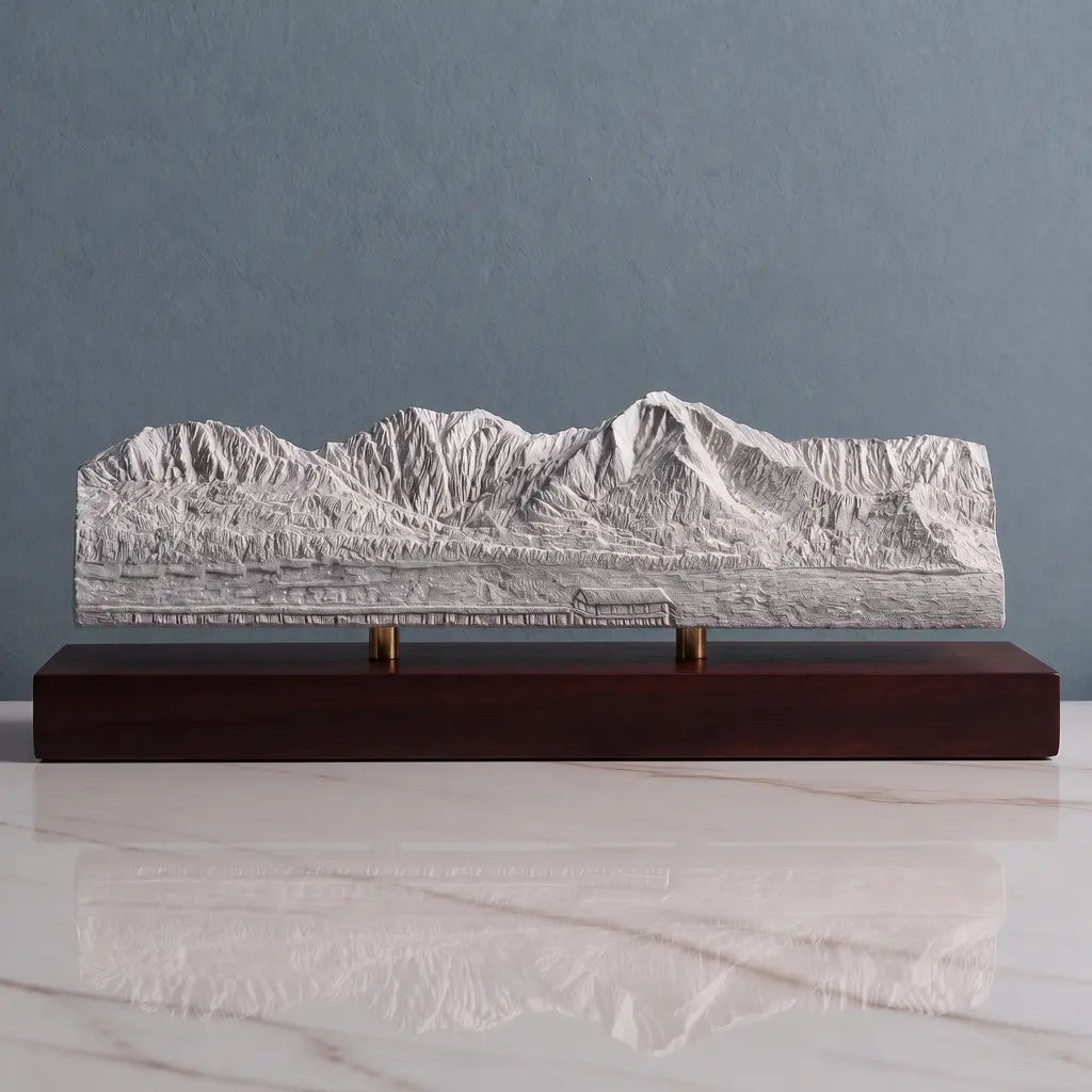 Hanalei Bay Sculpture Sculpted Peaks