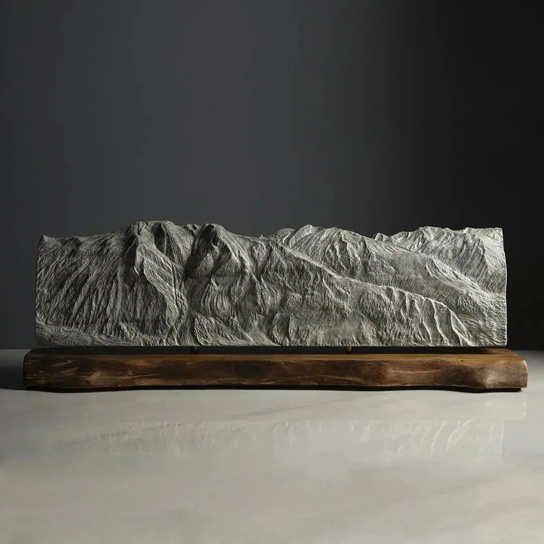 Aspen Mountain Sculpture (Colorado) Sculpted Peaks