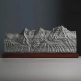 The Bernese Trio Sculpture (Eiger, Mönch, Jungfrau - View from Schilthorn, Bernese Alps, Switzerland) Sculpted Peaks