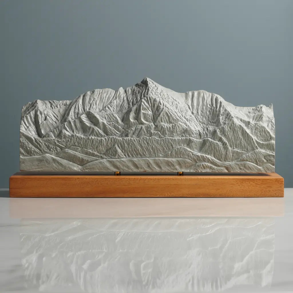 Borah Peak Sculpture (Idaho) Sculpted Peaks