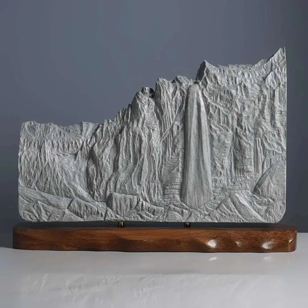 Bridal Veil Falls Sculpture (Telluride, Colorado) Sculpted Peaks