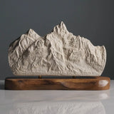 Everest and Nuptse Sculpture (Kala Patthar)