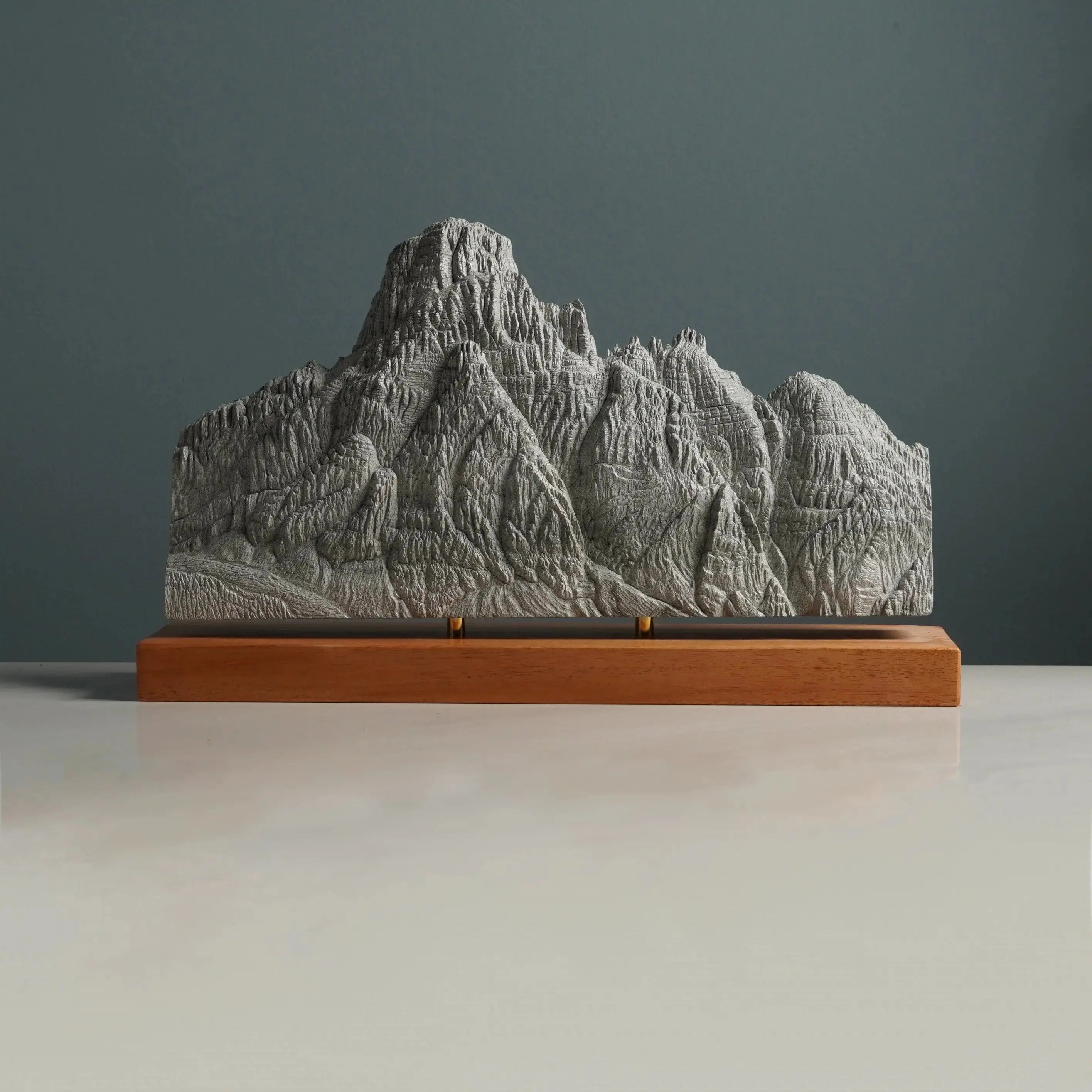 Giau Pass Sculpture (Dolomites, Squared Bottom) Sculpted Peaks