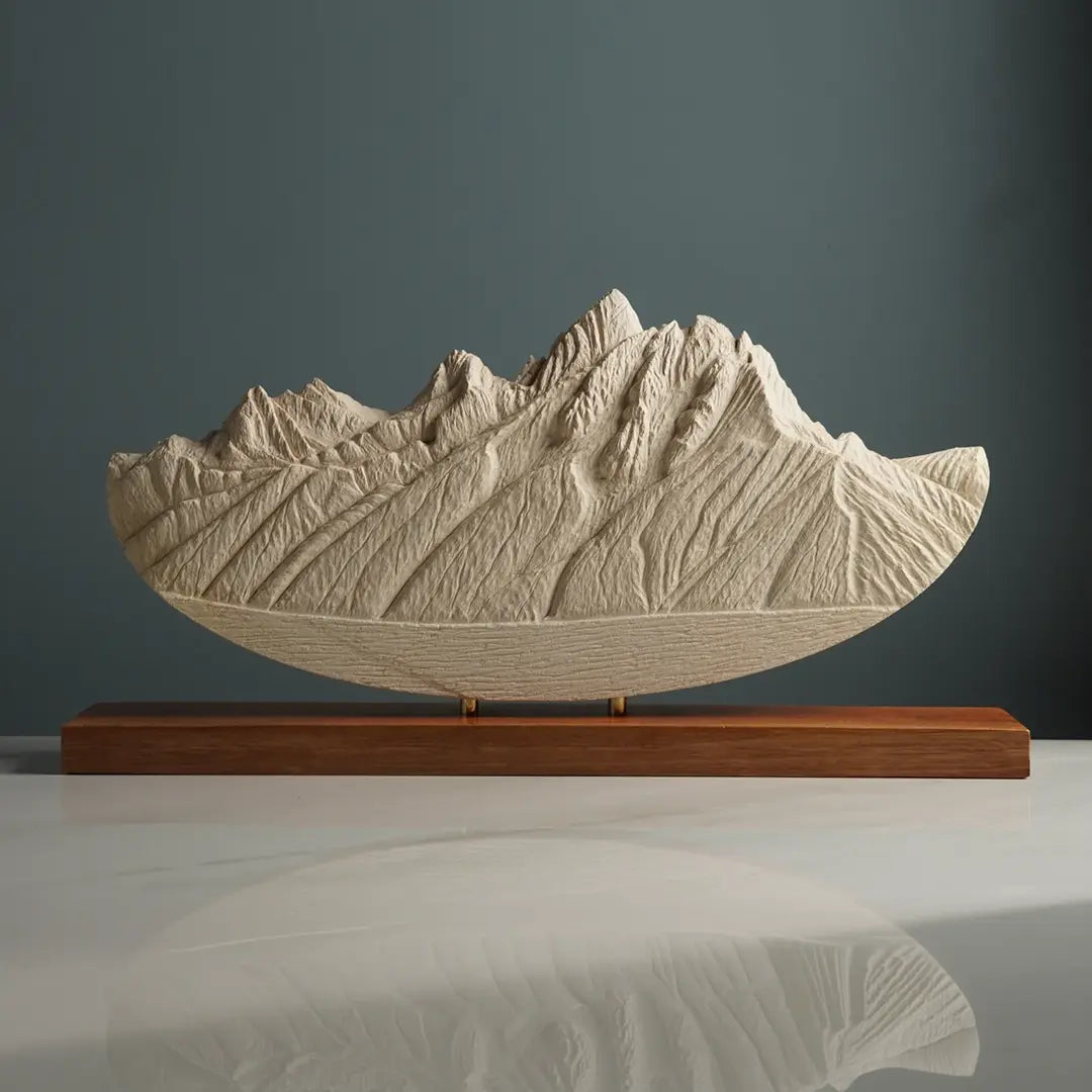 Grand Teton Sculpture (Snake River Overlook) Sculpted Peaks