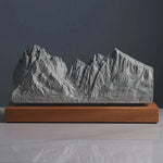 Langkofel Sculpture (View from Val Gardena, Dolomites) Sculpted Peaks