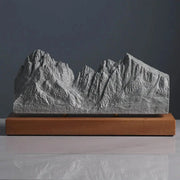 Langkofel Sculpture (View from Val Gardena, Dolomites) Sculpted Peaks