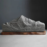 Lone Mountain Sculpture (Big Sky, Montana) Sculpted Peaks