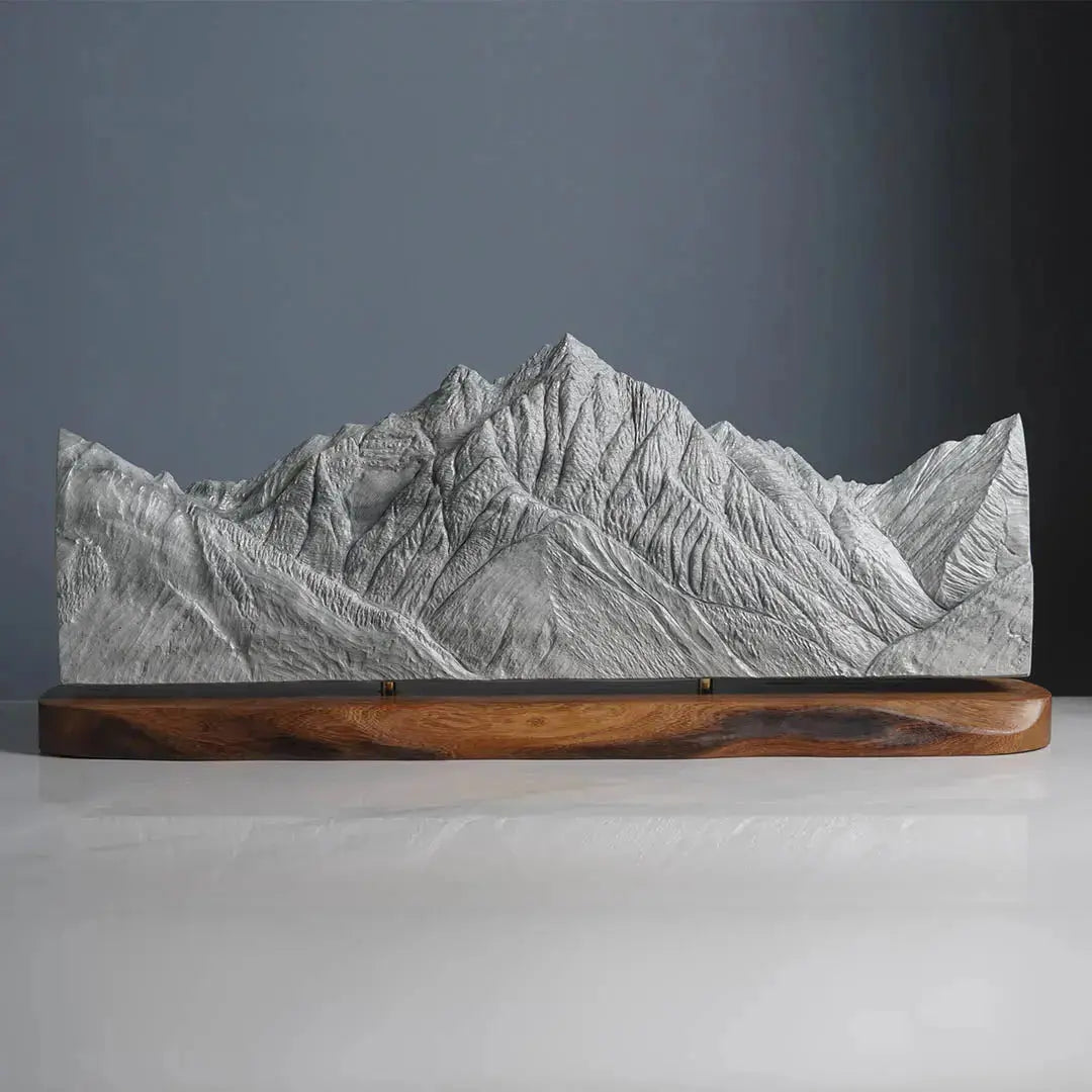 Pyramid Peak Sculpture (Elk Mountains, Aspen, Colorado) Sculpted Peaks