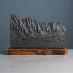 Valley of the Ten Peaks Sculpture (Moraine Lake, Canada) Sculpted Peaks