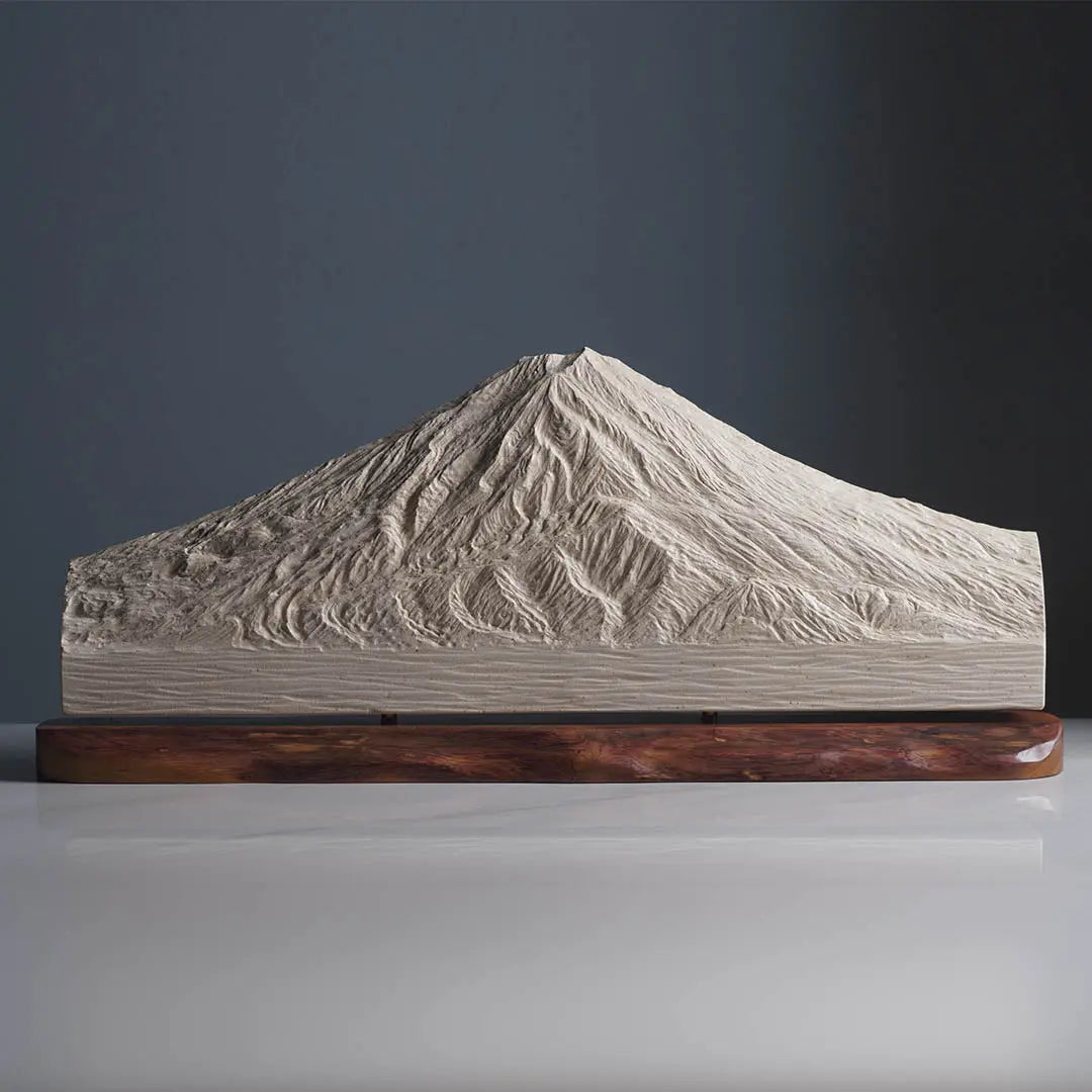 Mount Fuji Sculpture Sculpted Peaks
