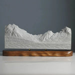 Sandy Point Sculpture (Lake McDonald, Glacier National Park) Sculpted Peaks