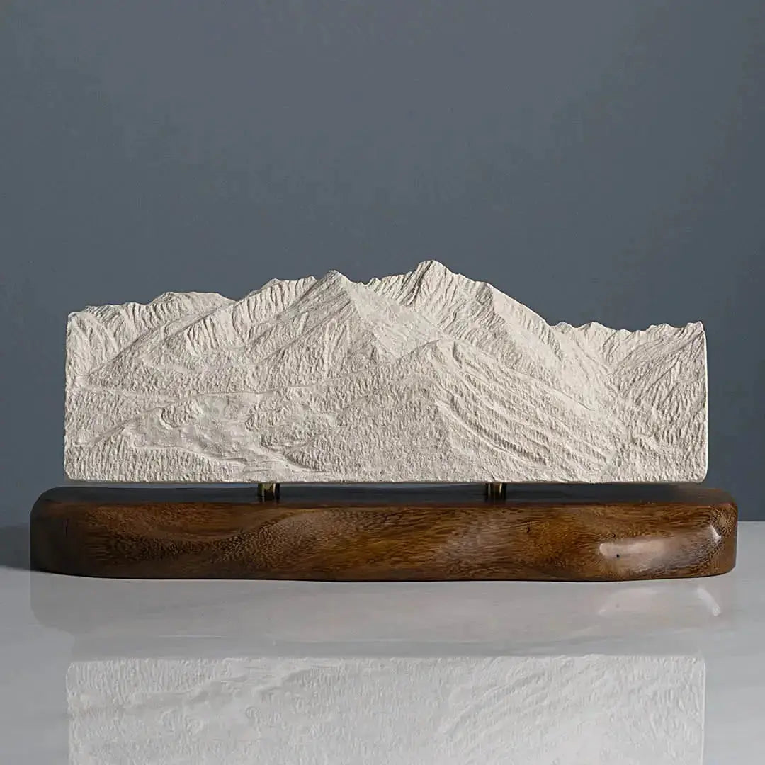 Mount of the Holy Cross Sculpture (View from Vail Ski Area, Sawatch Range, Colorado) Sculpted Peaks