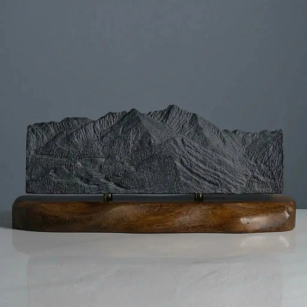 Mount of the Holy Cross Sculpture (View from Vail Ski Area, Sawatch Range, Colorado) Sculpted Peaks