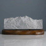 Mount of the Holy Cross Sculpture (View from Vail Ski Area, Sawatch Range, Colorado) Sculpted Peaks
