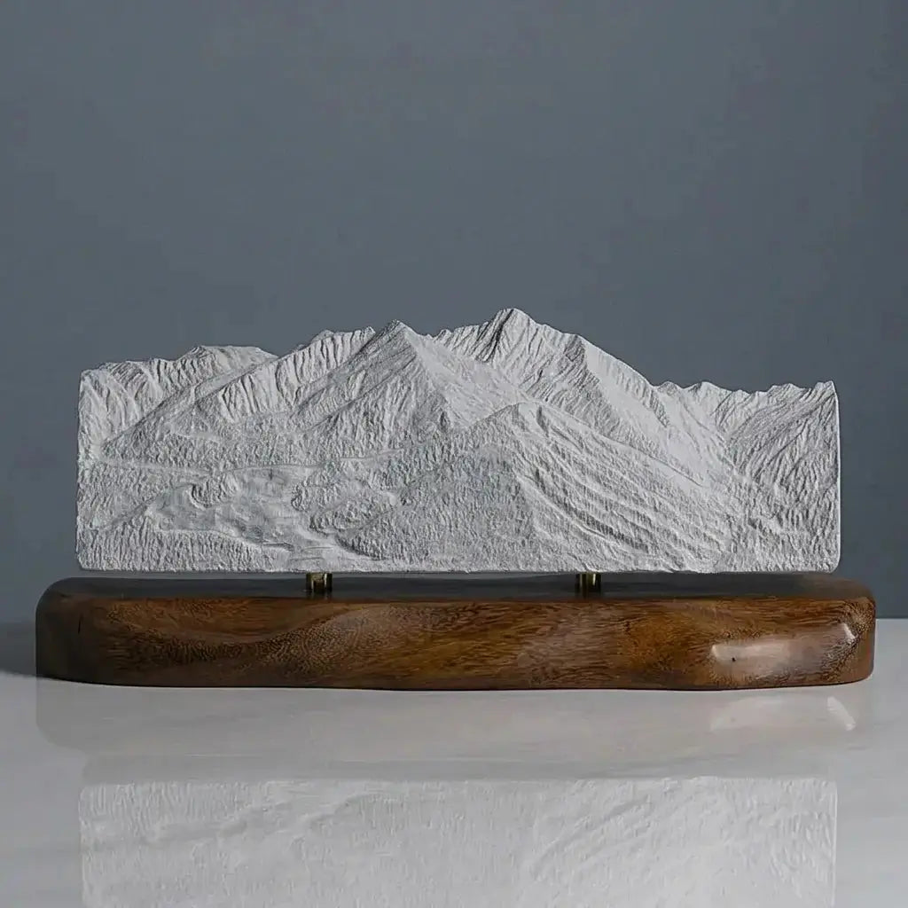 Mount of the Holy Cross Sculpture (View from Vail Ski Area, Sawatch Range, Colorado) Sculpted Peaks