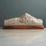 Mount Hood Sculpture (View from Laurence Lake Road, Oregon) Sculpted Peaks