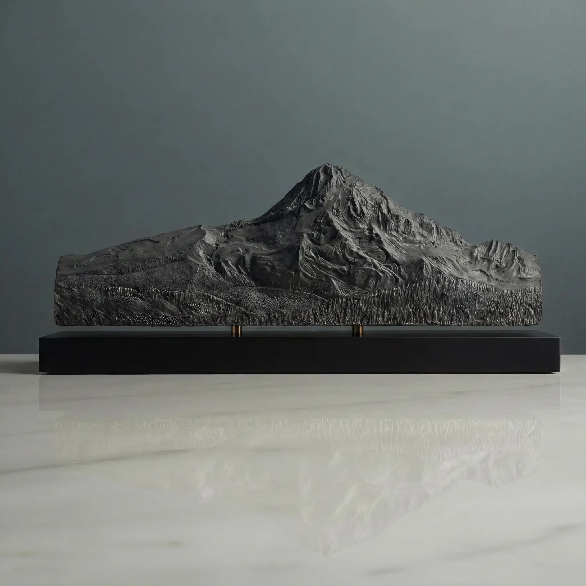 Mount Hood Sculpture (View from Laurence Lake Road, Oregon) Sculpted Peaks