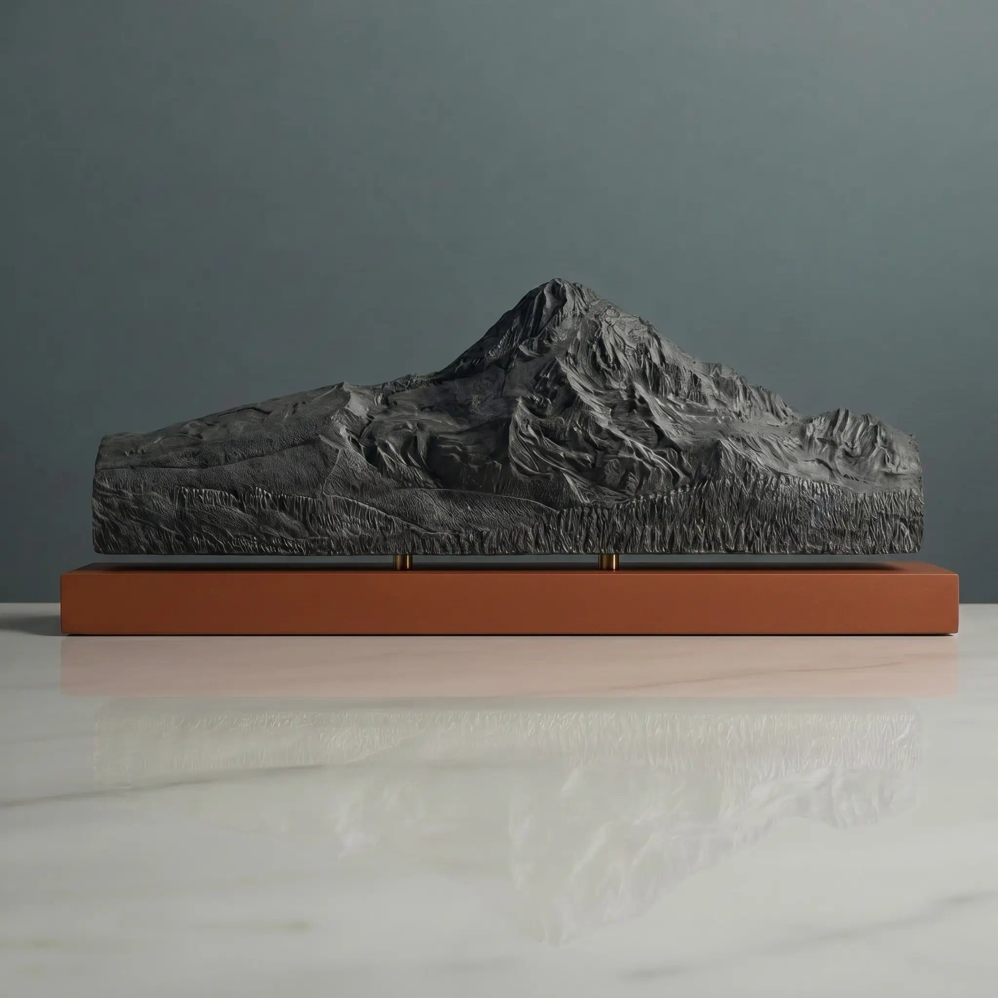 Mount Hood Sculpture (View from Laurence Lake Road, Oregon) Sculpted Peaks
