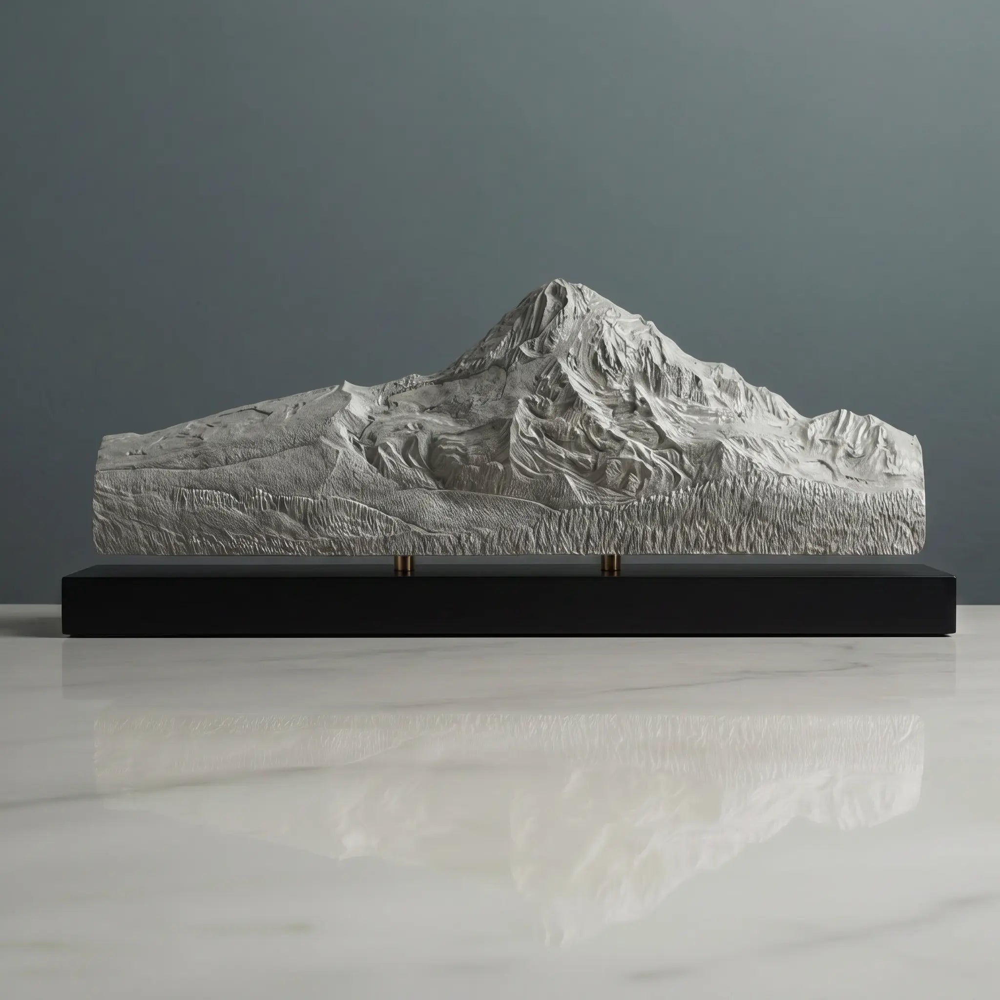 Mount Hood Sculpture (View from Laurence Lake Road, Oregon) Sculpted Peaks