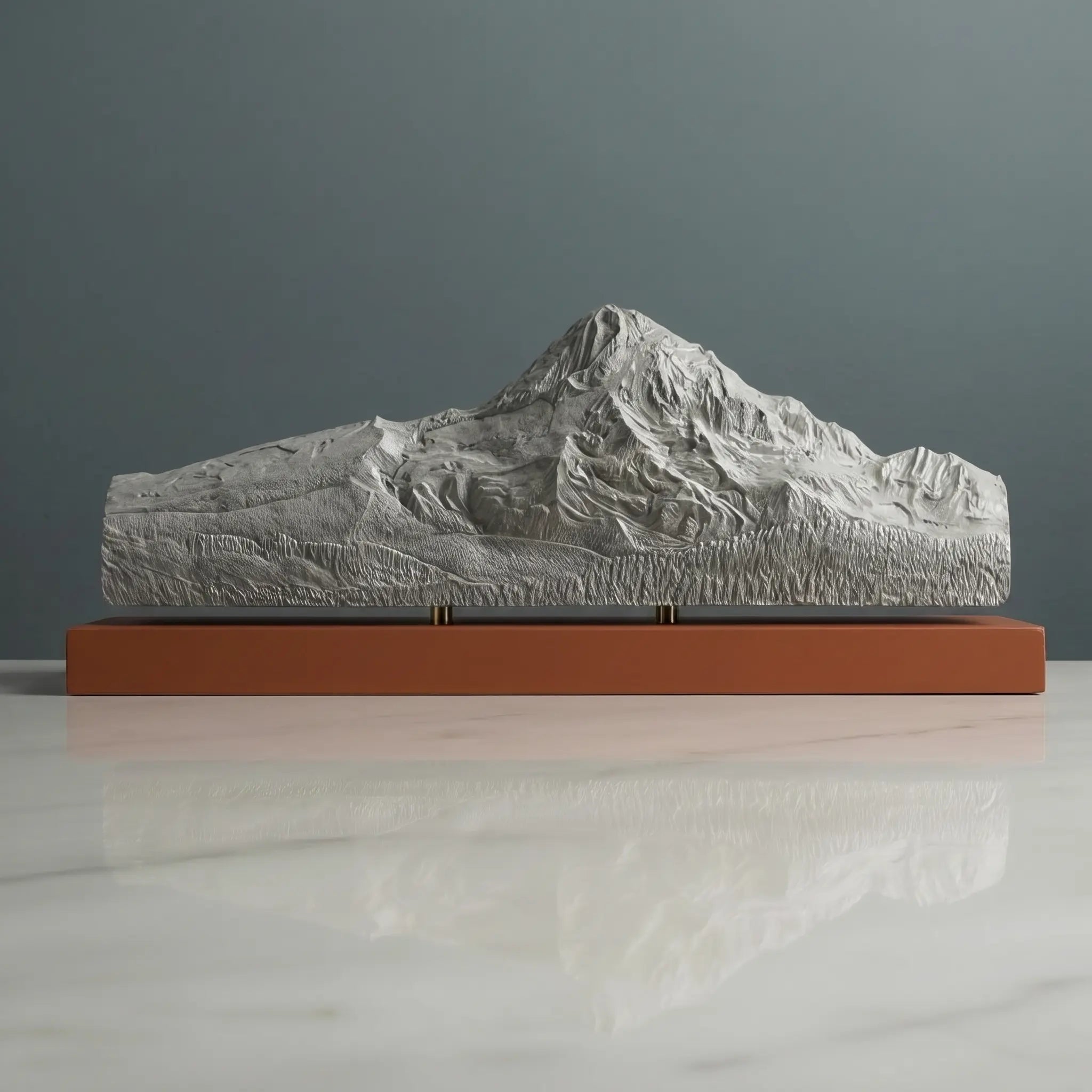 Mount Hood Sculpture (View from Laurence Lake Road, Oregon) Sculpted Peaks