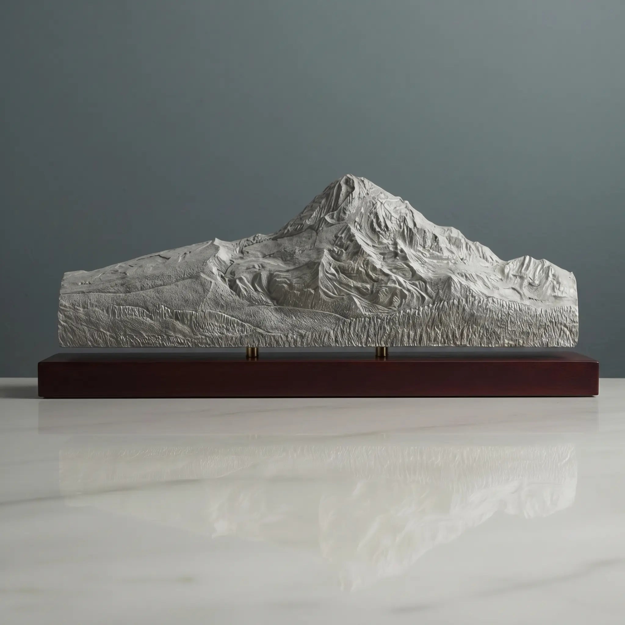 Mount Hood Sculpture (View from Laurence Lake Road, Oregon) Sculpted Peaks