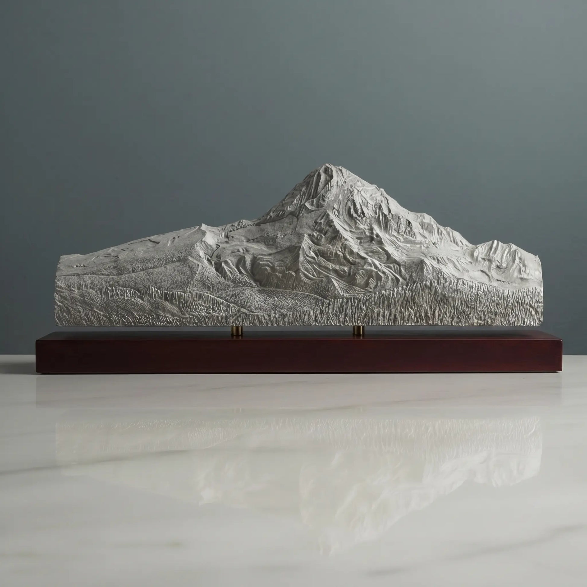 Mount Hood Sculpture (View from Laurence Lake Road, Oregon) Sculpted Peaks