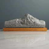 Mount Hood Sculpture (View from Laurence Lake Road, Oregon) Sculpted Peaks