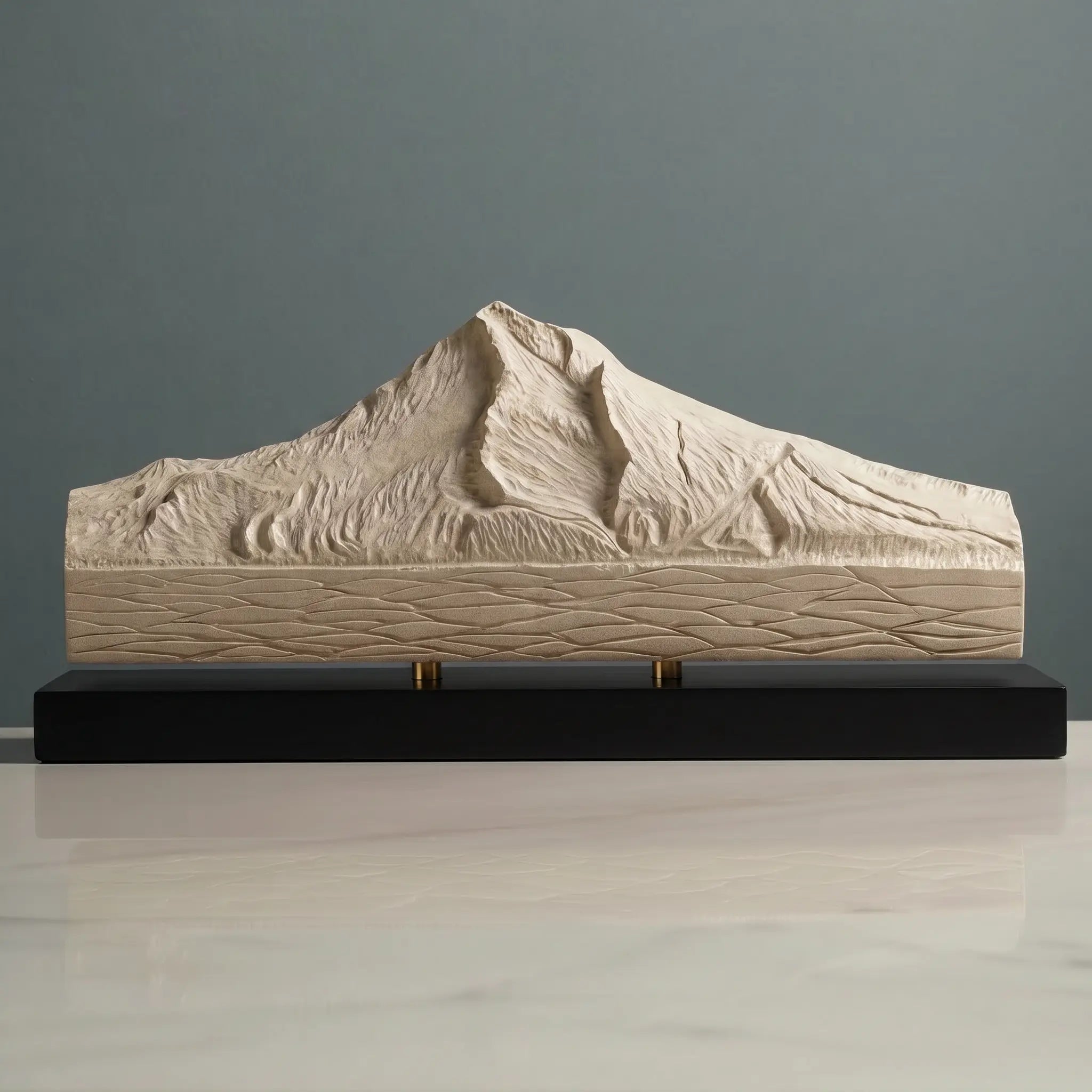 Mount Hood Sculpture (View from Portland, Oregon) Sculpted Peaks