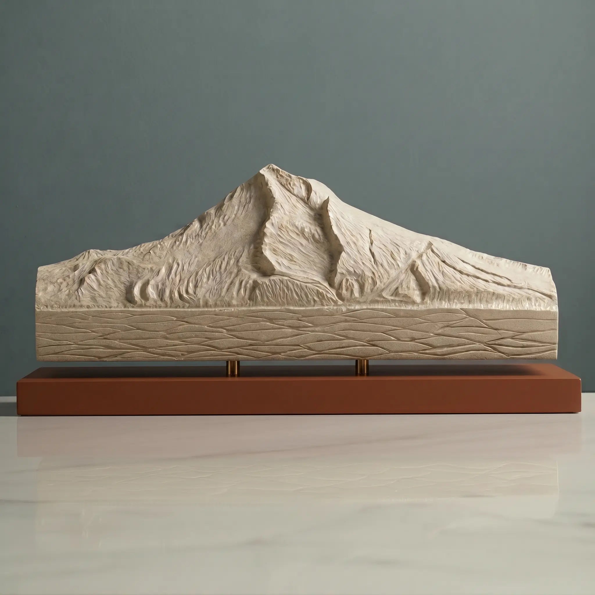 Mount Hood Sculpture (View from Portland, Oregon) Sculpted Peaks