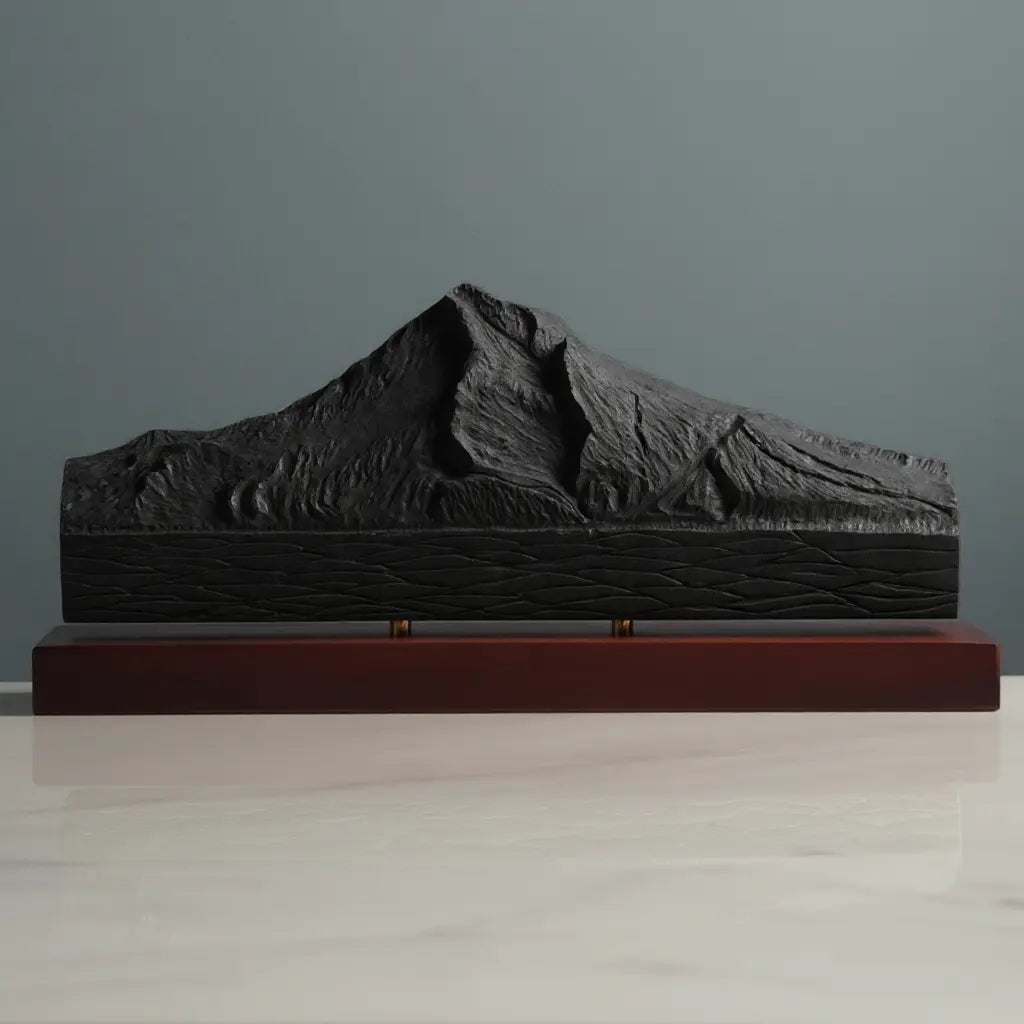 Mount Hood Sculpture (View from Portland, Oregon) Sculpted Peaks