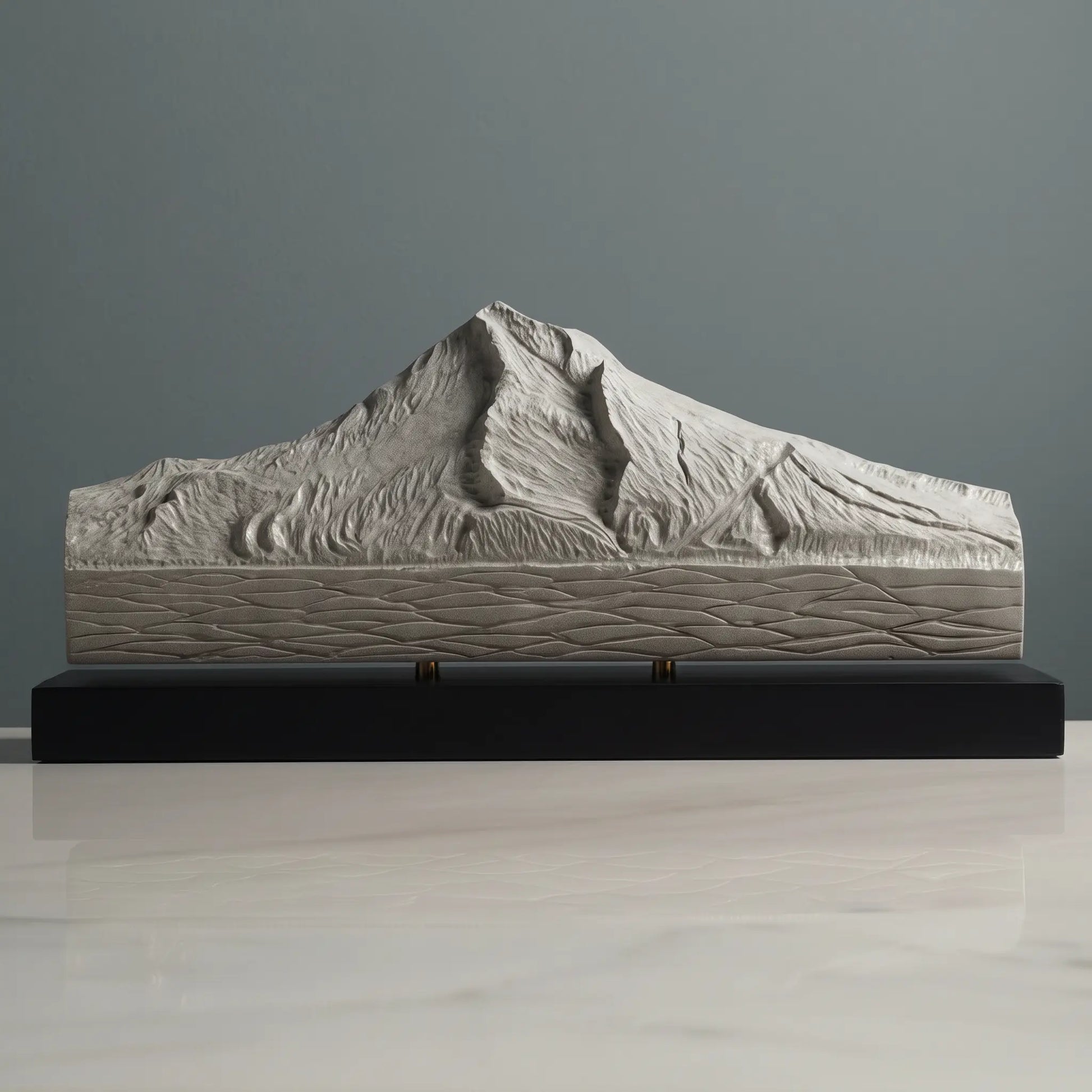 Mount Hood Sculpture (View from Portland, Oregon) Sculpted Peaks