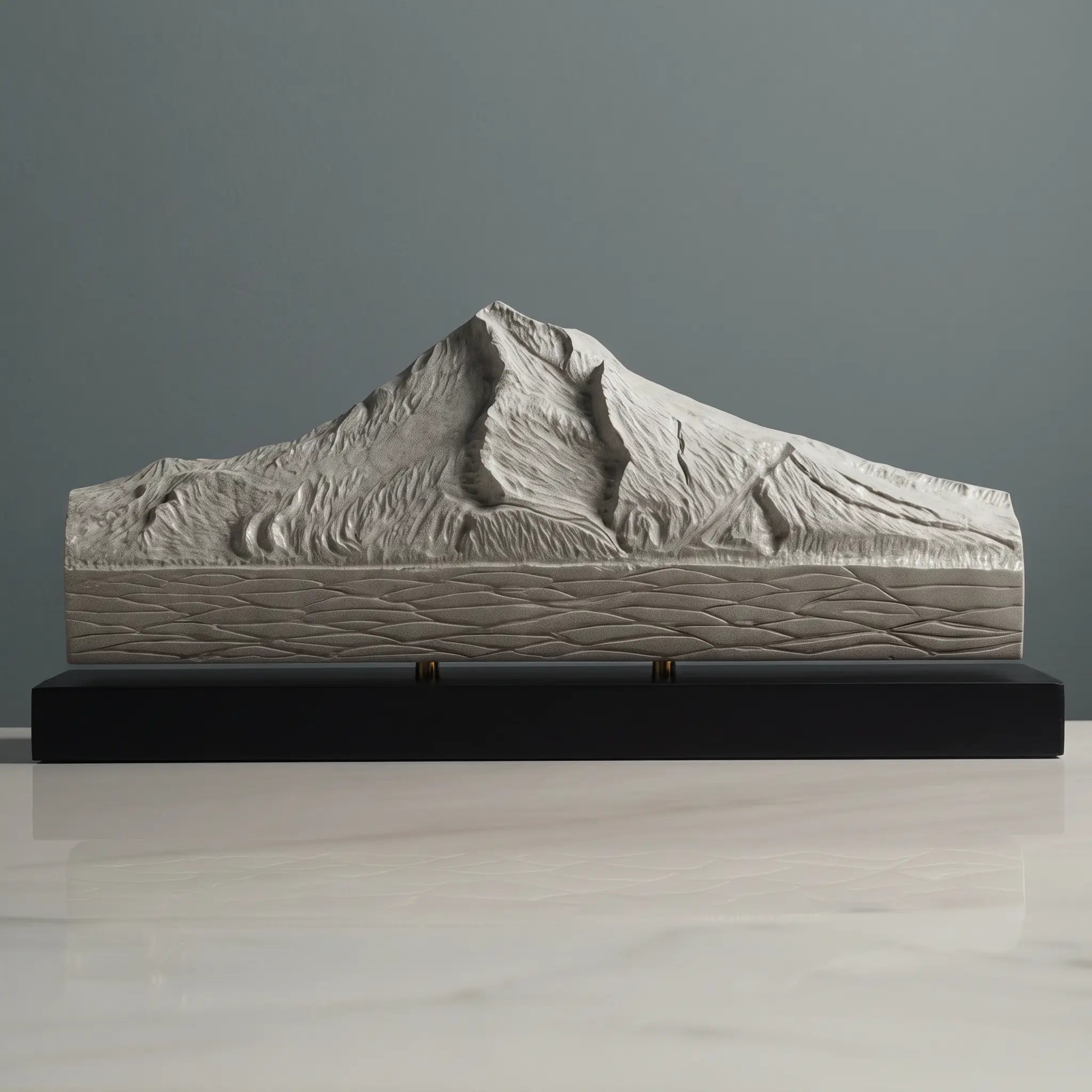 Mount Hood Sculpture (View from Portland, Oregon) Sculpted Peaks
