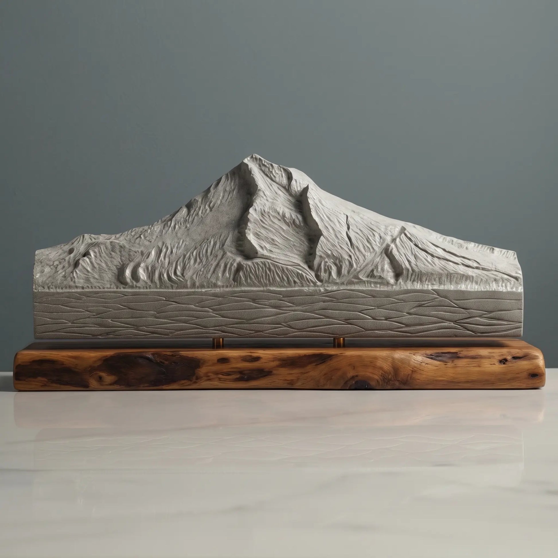 Mount Hood Sculpture (View from Portland, Oregon) Sculpted Peaks