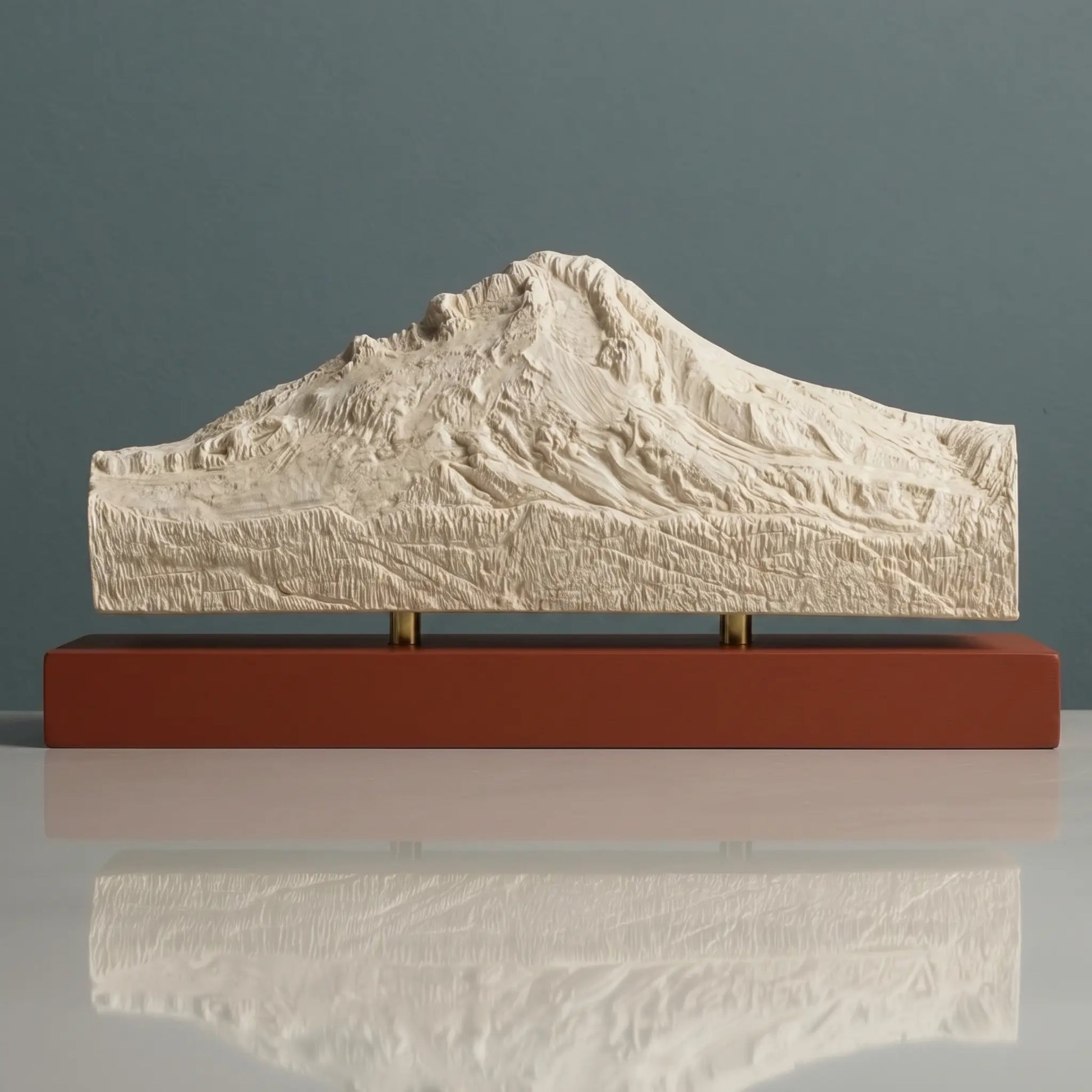 Mount Hood Sculpture (View from Trillium Lake, Oregon) Sculpted Peaks