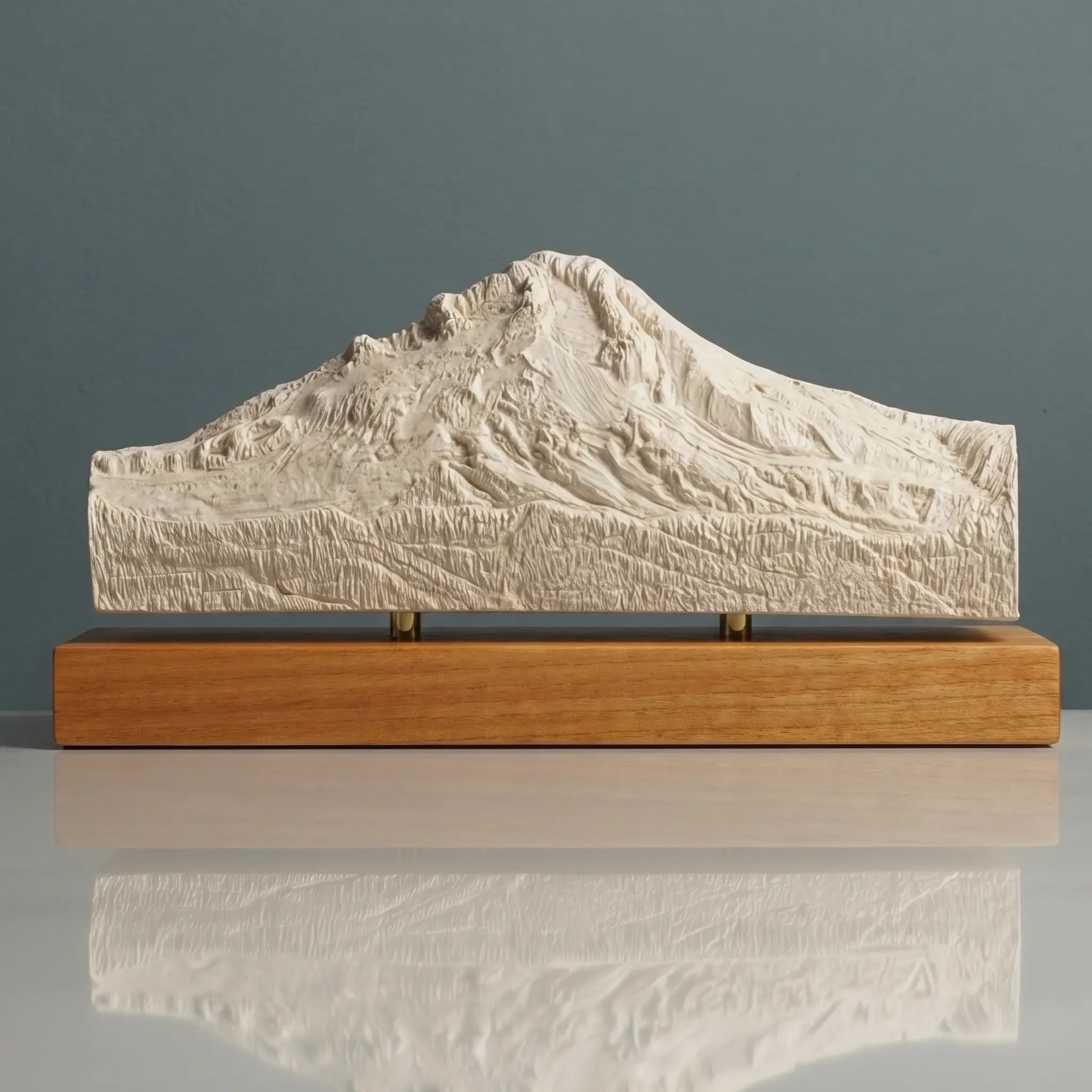 Mount Hood Sculpture (View from Trillium Lake, Oregon) Sculpted Peaks