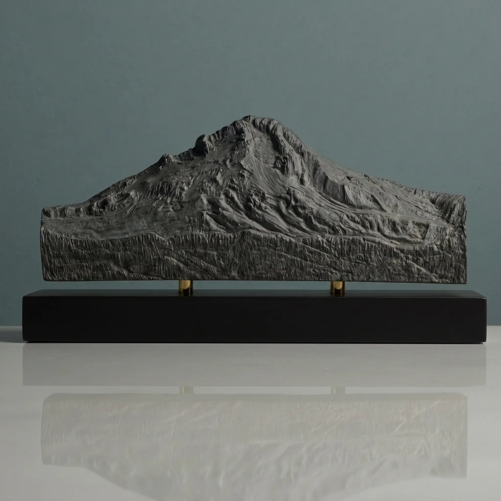 Mount Hood Sculpture (View from Trillium Lake, Oregon) Sculpted Peaks